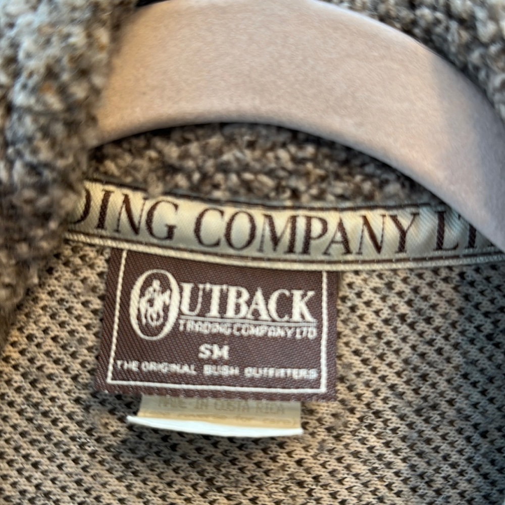Western style Outback Trading Company jacket.